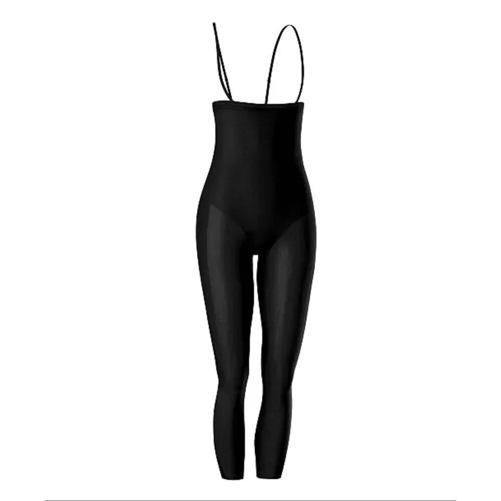 Leonisa Smart Shape Extra Invisible Butt Lifter Full-Leg Body Shaper Black S/M